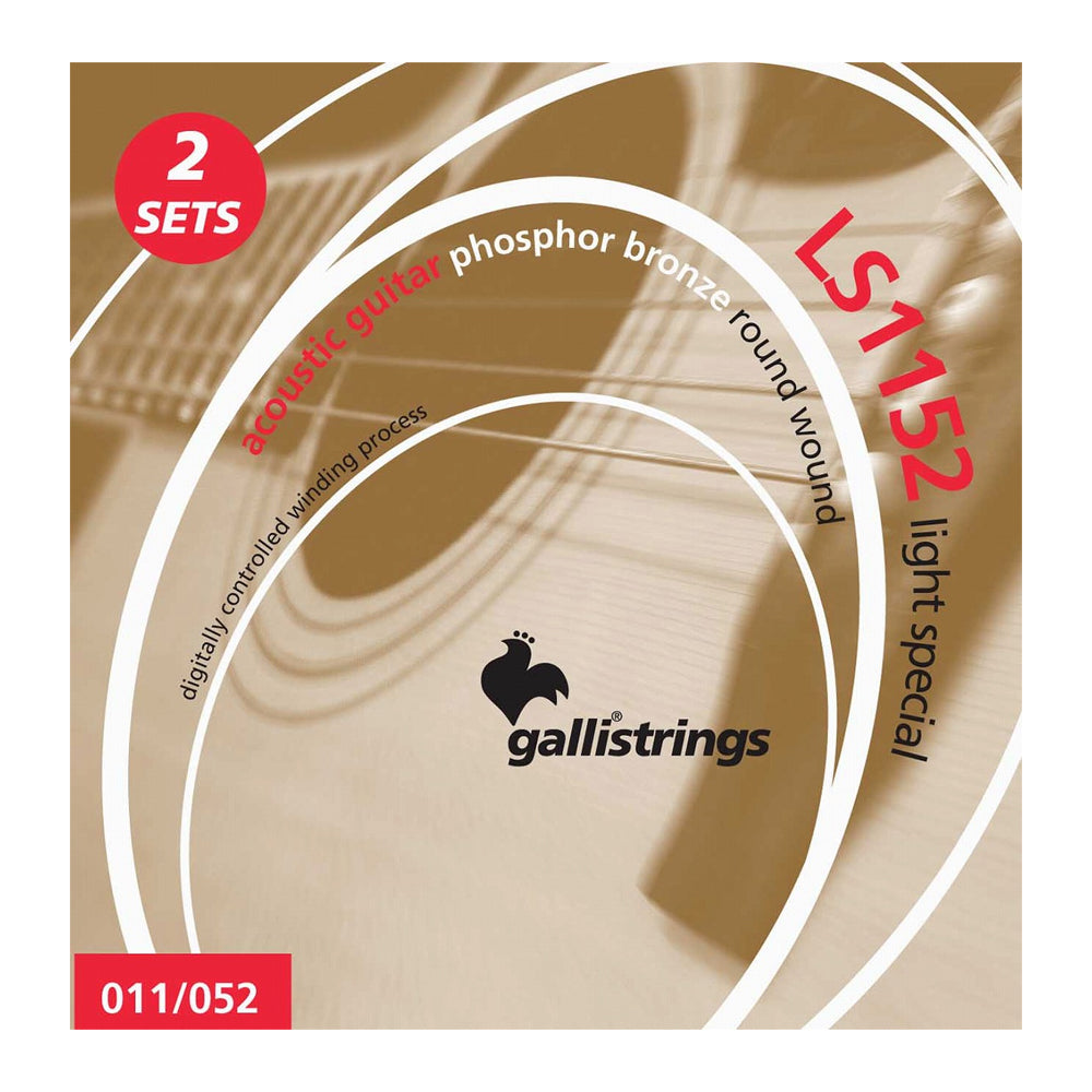 Gallistrings LSシリーズ アコースティックギター弦 フォスファーブロンズ