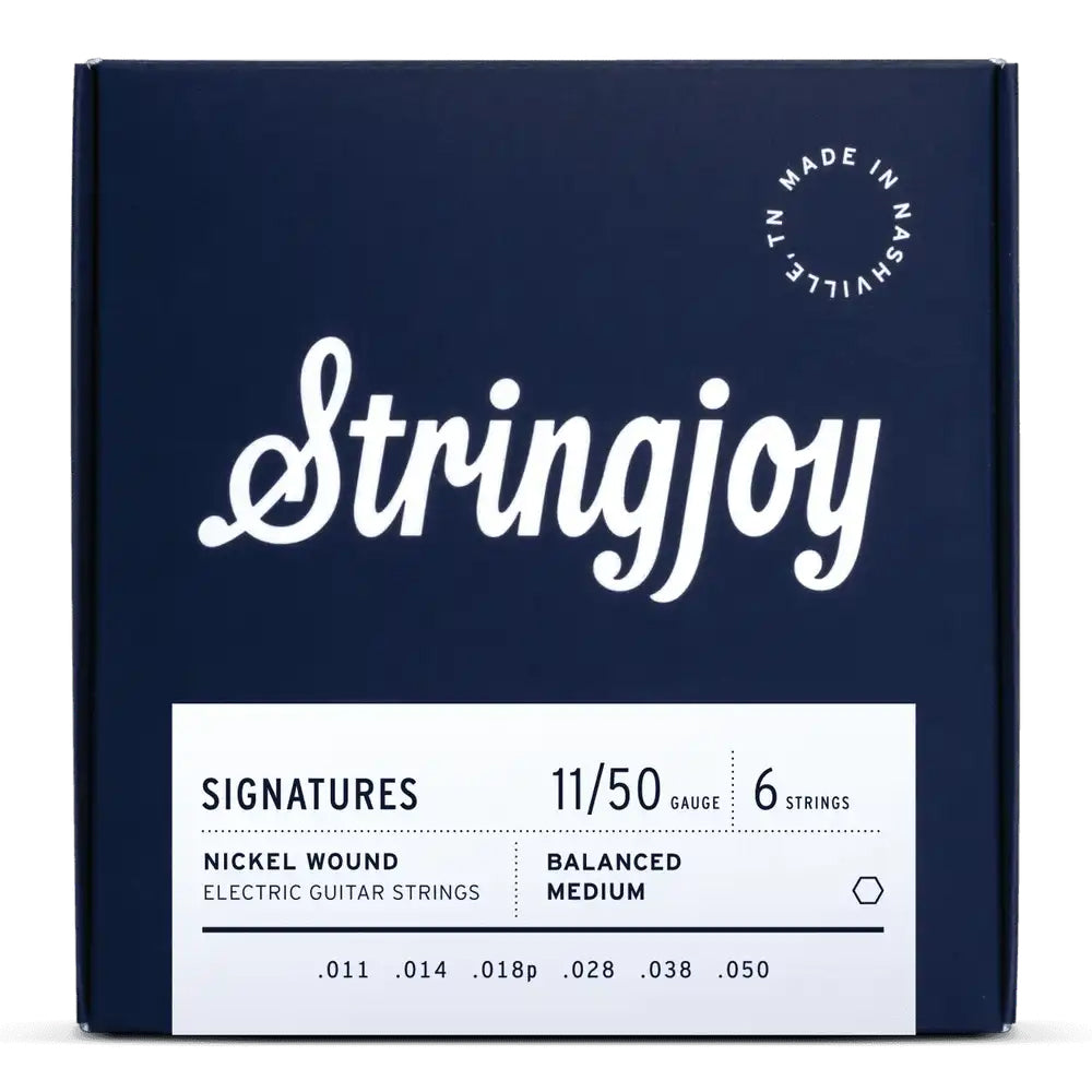 StringJoy ストリングジョイ エレキギター弦 アメリカ製 ハンドメイド | 六弦・七弦対応