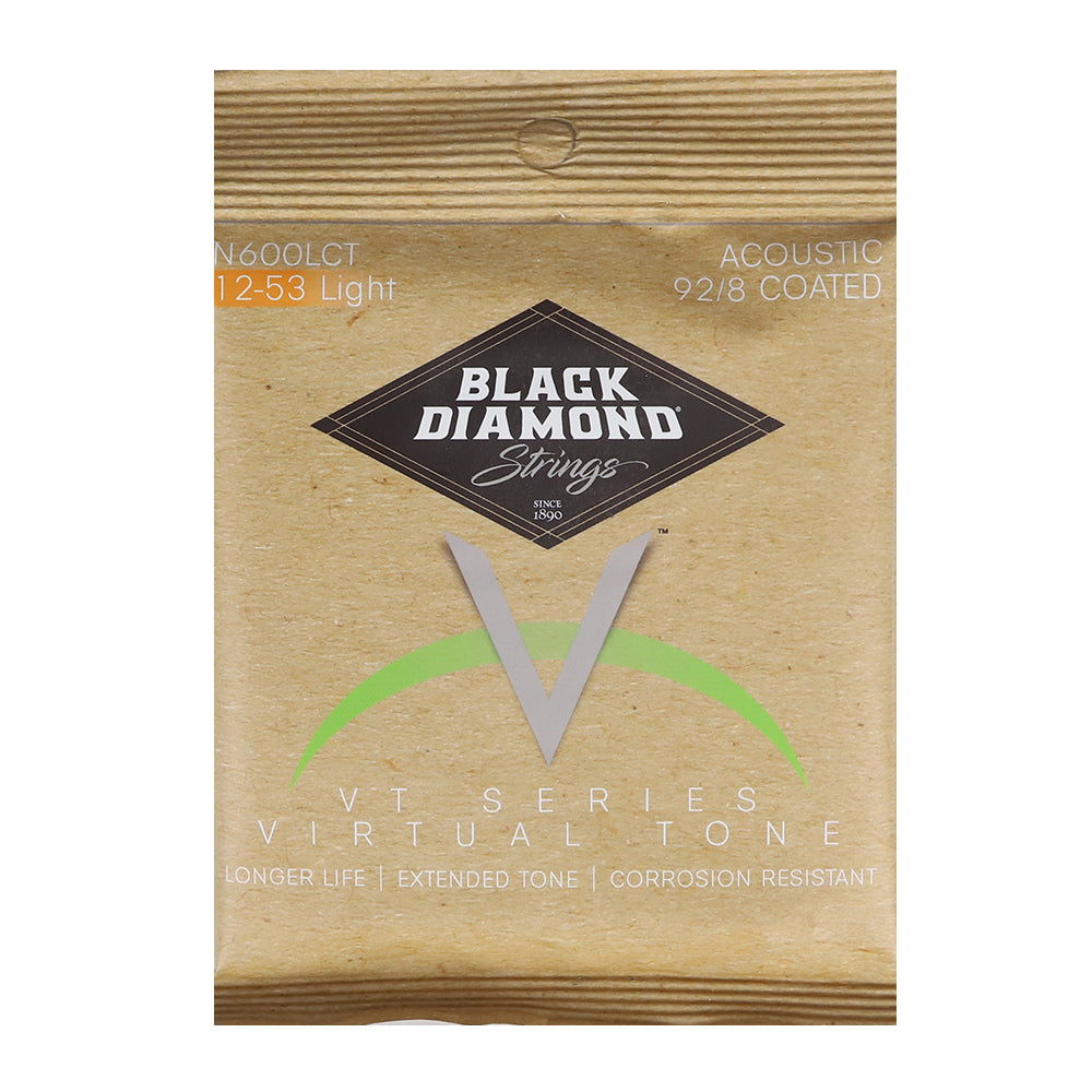 Black Diamond Strings ブラックダイヤモンド・ストリングス N600◯◯CT アコースティックギター弦 透明コーティングシリーズ