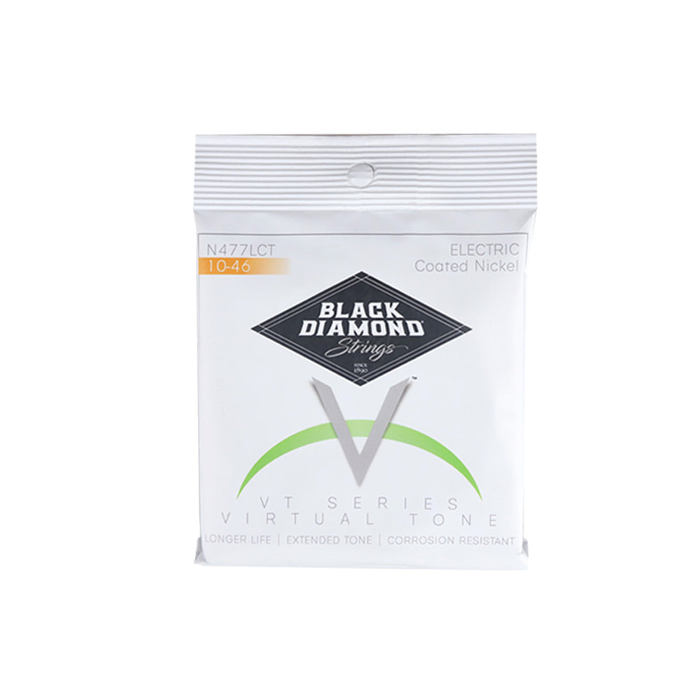 Black Diamond Strings ブラックダイヤモンド・ストリングス N477◯◯CT エレキギター弦 透明コーティングシリーズ