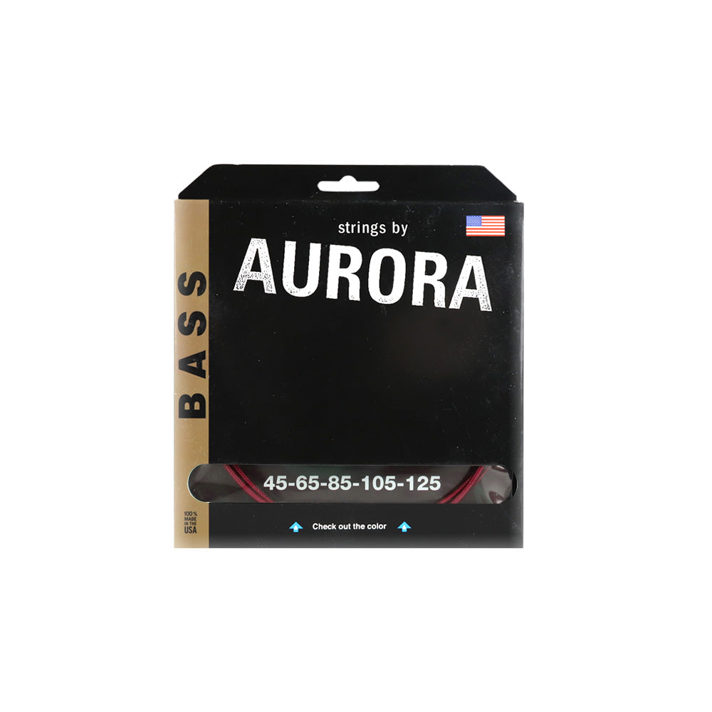Aurora オーロラ カラー5弦ベース弦(45-125)