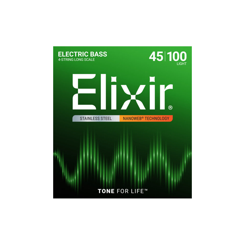 Elixir エリクサー 14-◯◯ 4弦ベース弦 ニッケルメッキ ステンレス