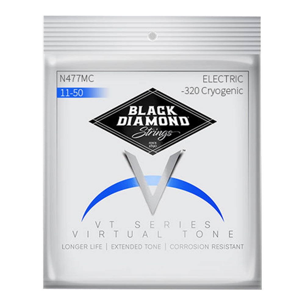 Black Diamond Strings ブラックダイヤモンド・ストリングス N477◯◯CY エレキギター弦 低温冷却シリーズ