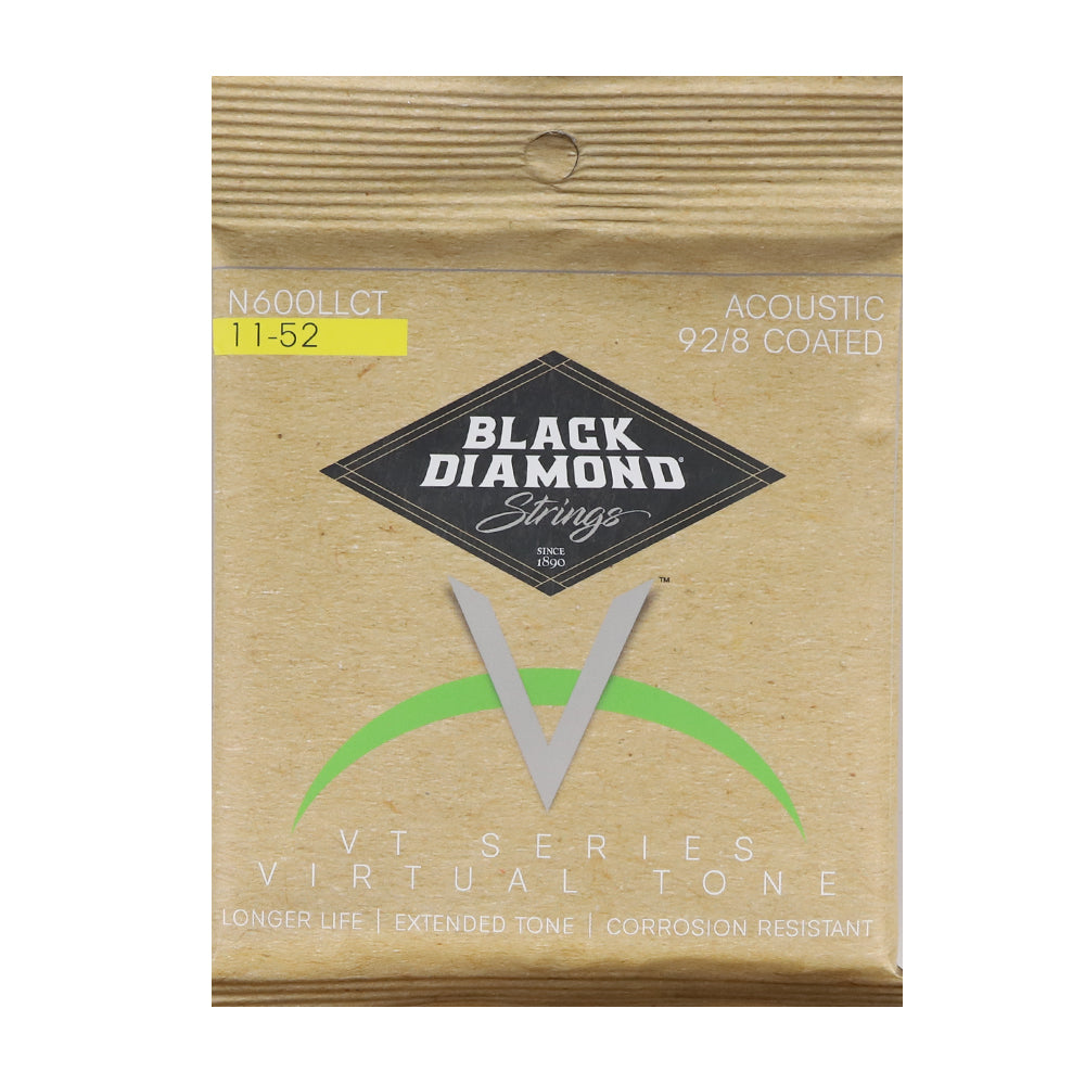 Black Diamond Strings ブラックダイヤモンド・ストリングス N600◯◯CT アコースティックギター弦 透明コーティングシリーズ