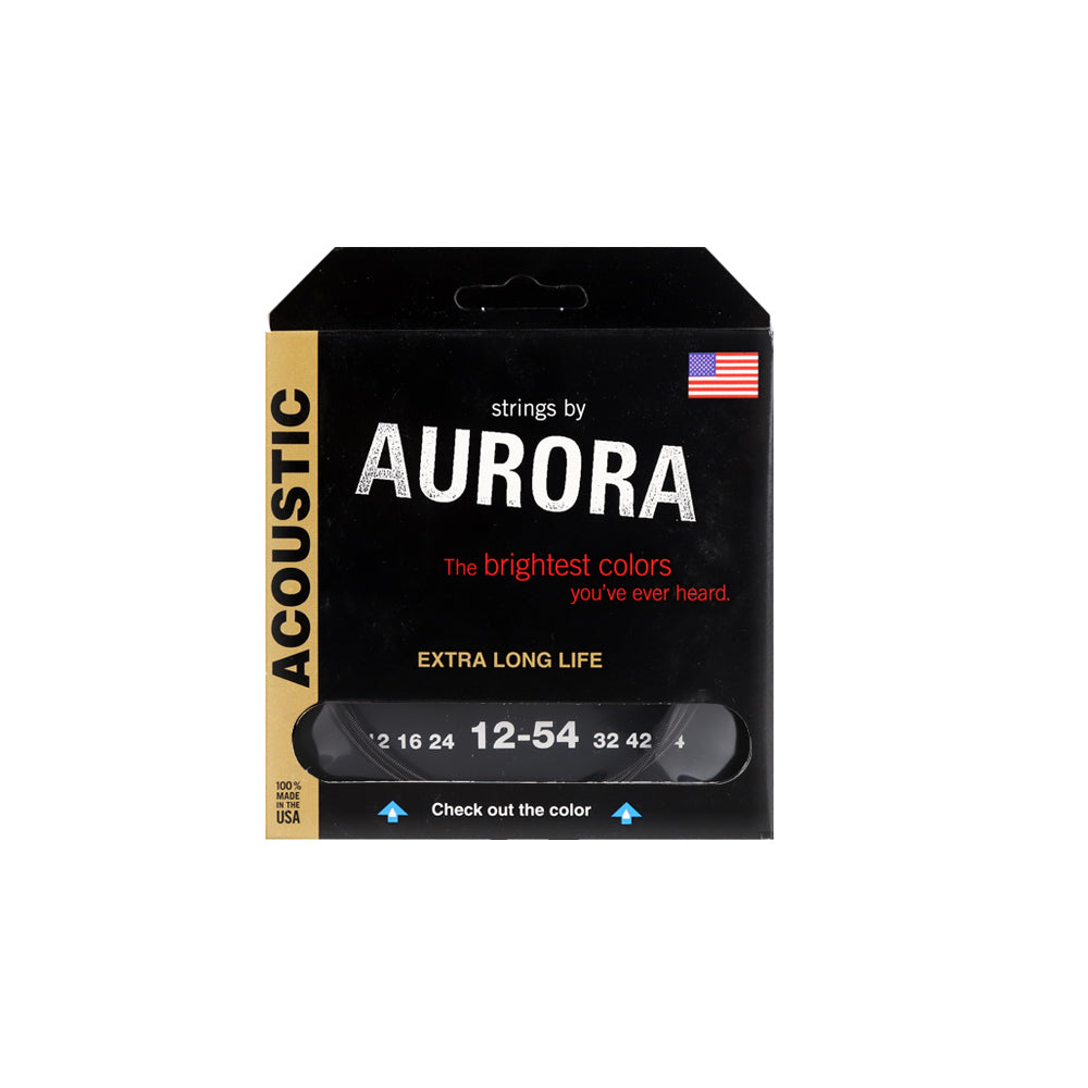 Aurora オーロラ カラーアコースティックギター弦