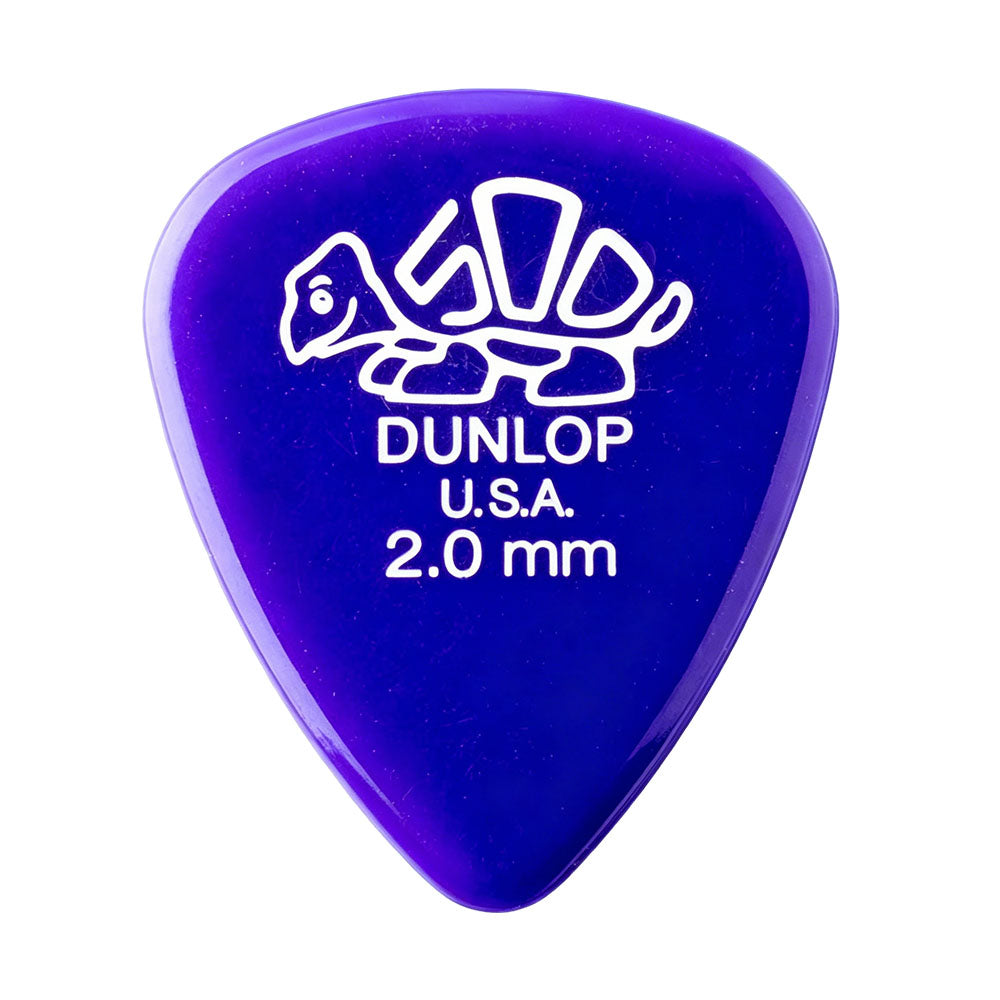 JIM Dunlop Delrin 500 樹脂べっ甲柄スタンダードギターピック 41R 1枚入り
