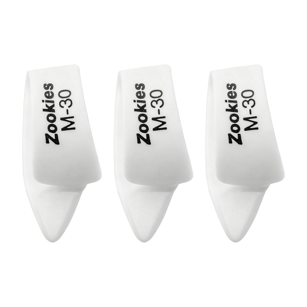 Jim Dunlop Zookies™ サムピック 10° / 20° / 30° Medium/Large 3枚入り