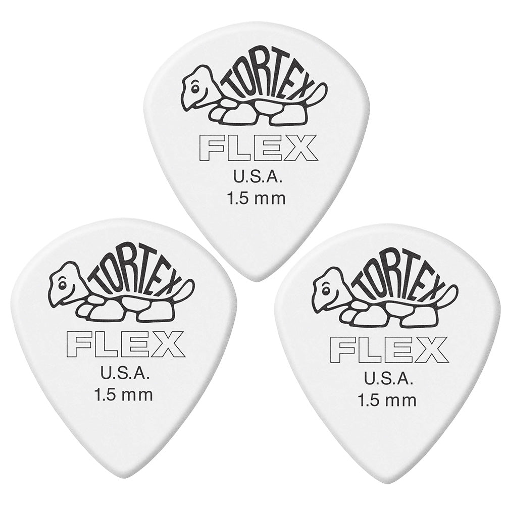 Jim Dunlop ジム ダンロップ 466R TORTEX FLEX JAZZ III ジャズタイプギター ピック 3枚入り