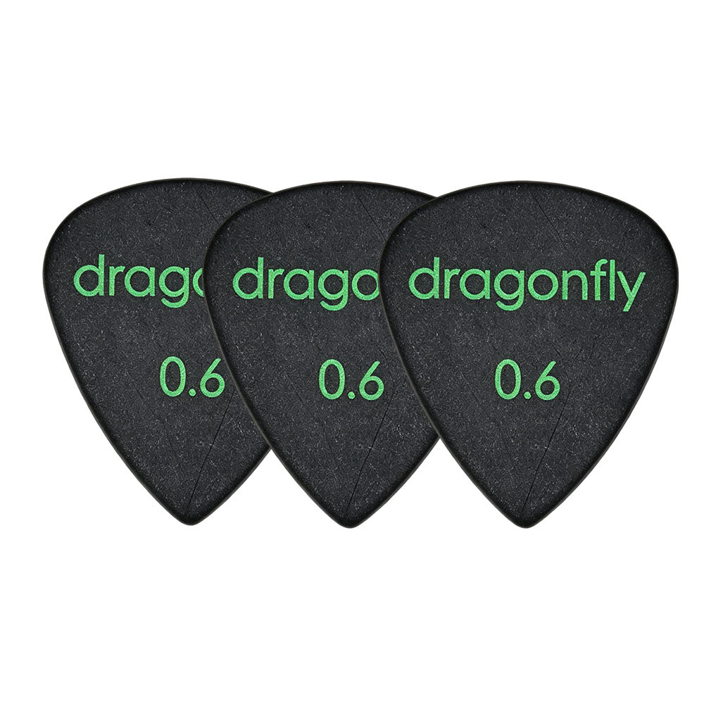Dragonfly TDシリーズ ティアドロップギターピック 3枚入り