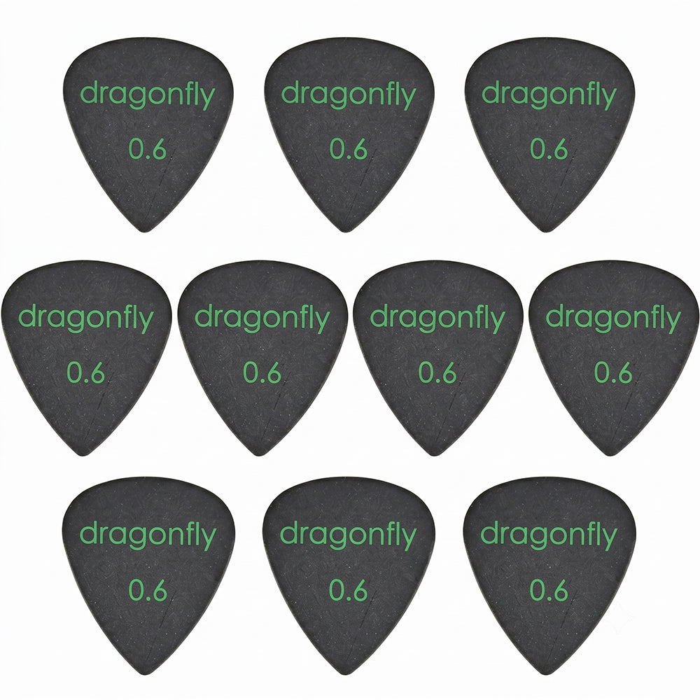 Dragonfly TDシリーズ ティアドロップギターピック 10枚入り