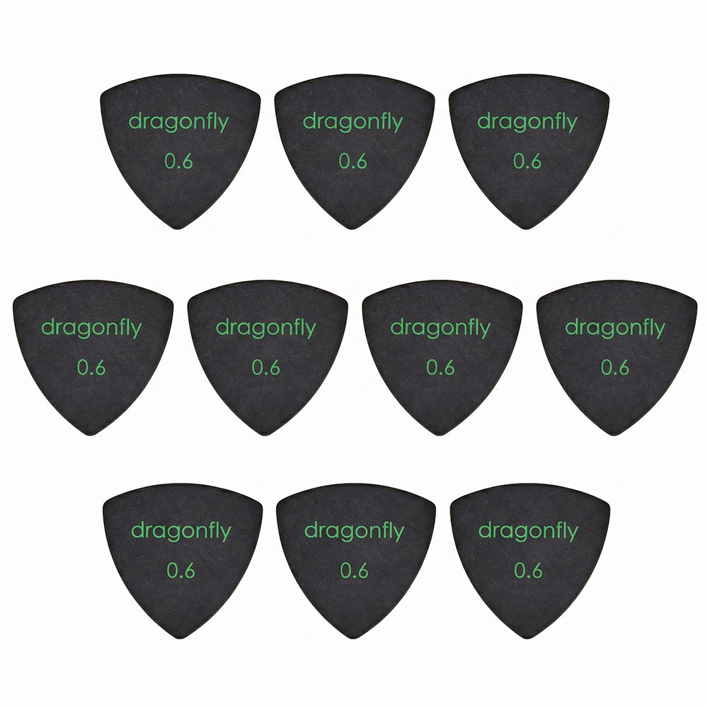 Dragonfly TRシリーズ トライアングル ギターピック 10枚入り