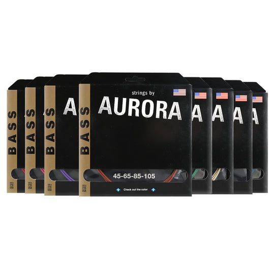 Aurora オーロラ カラーベース弦(45-105)