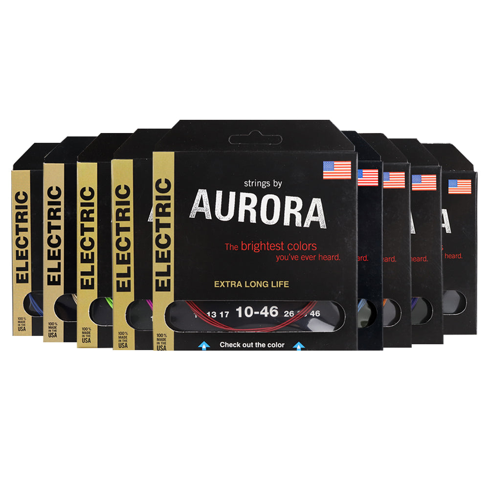 Aurora オーロラ カラーエレキギター弦