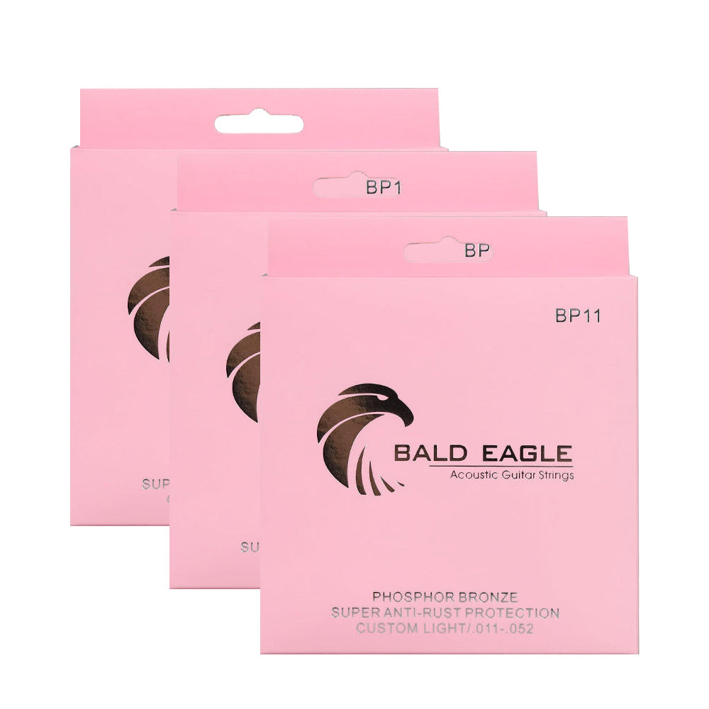 BALD EAGLE 白いワシ アコースティックギター弦 BE◯◯