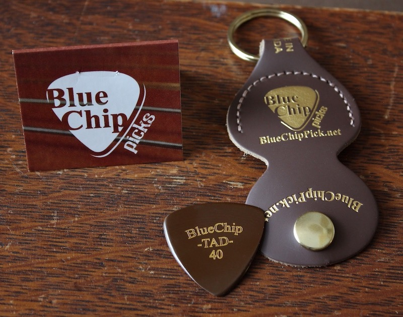 BlueChip Picks ブルーチップピックス ピック用レザーキーホルダー