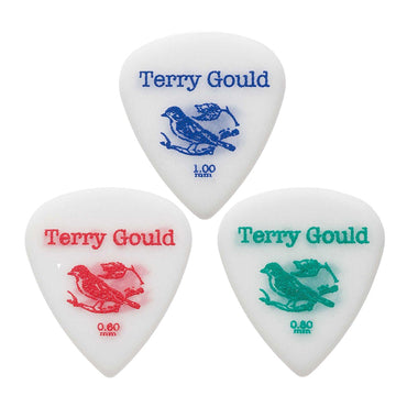 PICKBOY ピックボーイ ギターピックTerry Gould Sand Grip滑り止めエレキギターピックトライアングル型ティアドロップ型