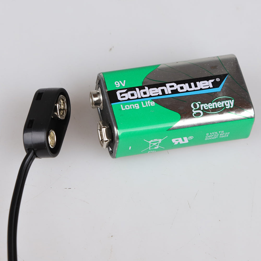 KIZAI キザイ ギターエフェクター用電源ケーブル 9V電池スナップ付きケーブル