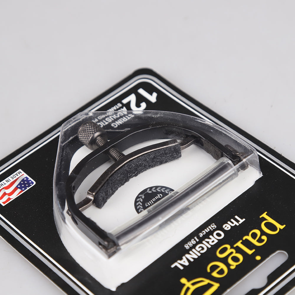 Paige Capo ペイジカポ P-12E 12弦アコースティックギター用カポタスト