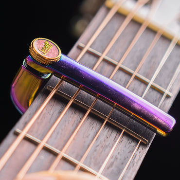 Jstaff J2 真鍮製ギターカポタスト ワンタッチ式 初心者練習用 軽量メタルカポタスト 圧力調整可能