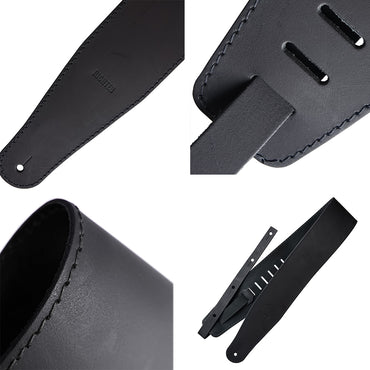 Richter リヒター ハンドメイド仕様本革ギターストラップ Raw III Contourシリーズ