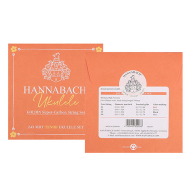 HANNABACH ハナバッハ ウクレレ弦 243MHT 235MHT 透明ナイロン弦 ドイツ製