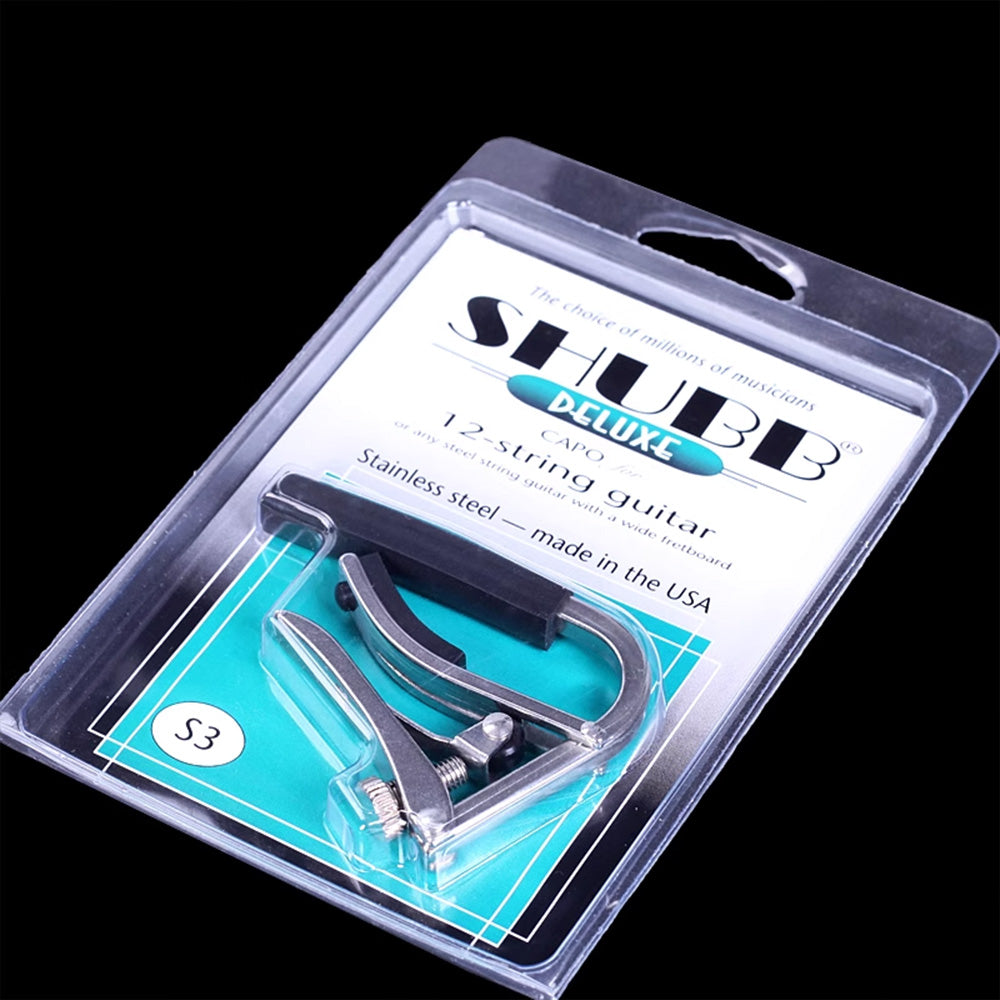 Shubb シャブ 12弦ギター用カポタスト S3 ステンレス製 【並行輸入】