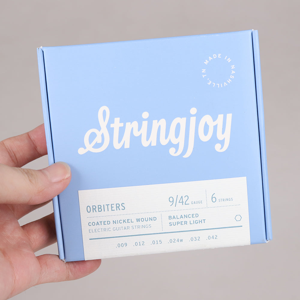 StringJoy ストリングジョイ エレキギター弦 アメリカ製 ハンドメイド | 六弦・七弦対応