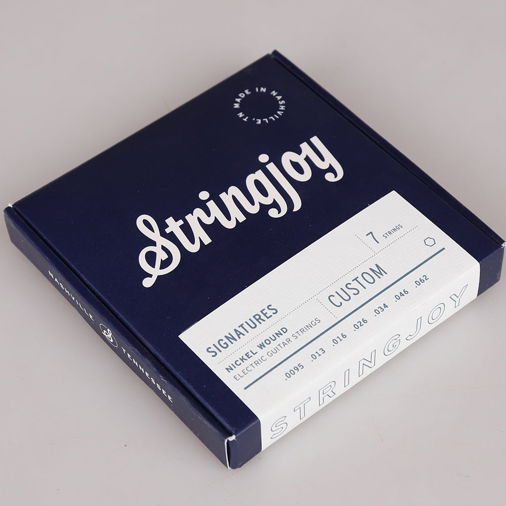 StringJoy ストリングジョイ エレキギター弦 アメリカ製 ハンドメイド | 六弦・七弦対応