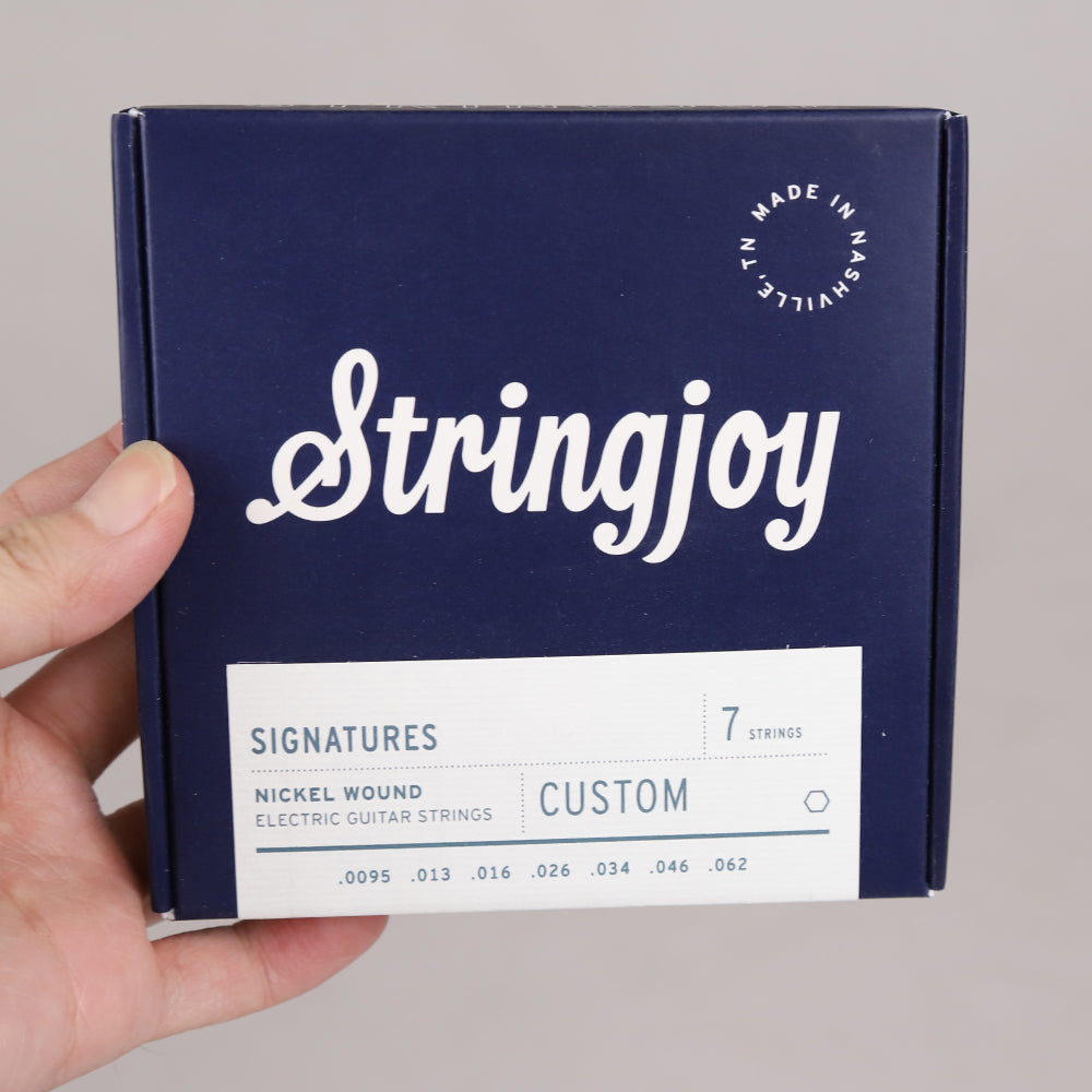 StringJoy ストリングジョイ エレキギター弦 アメリカ製 ハンドメイド | 六弦・七弦対応