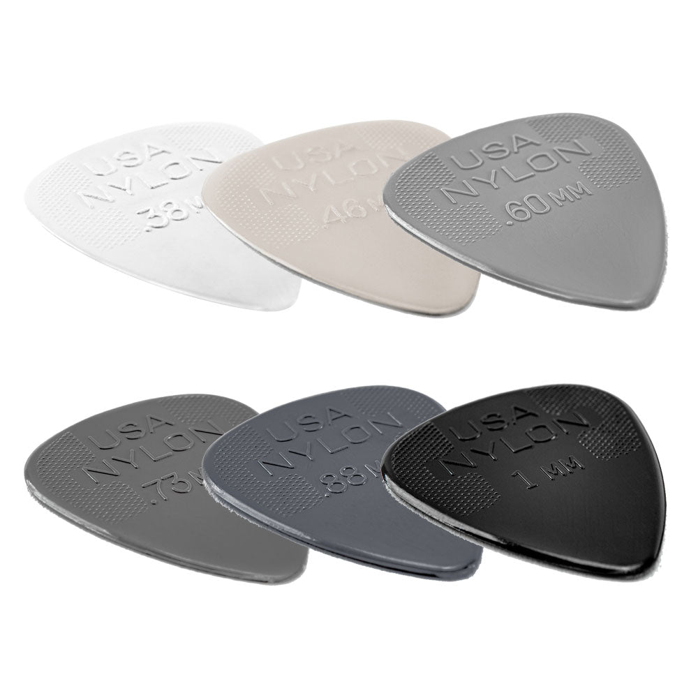 Jim Dunlop ジム ダンロップ 44R NYLON STANDARD ティアドロップナイロンギター ピック 3枚入り