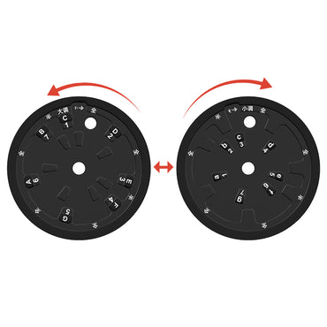 KIZAI キザイ MW-01 ギターコードホイール 五度圏ホイール QC0557