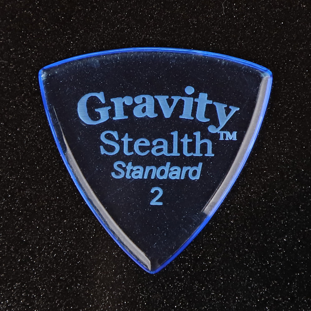 Gravity グラビティStealth Standardギターピック GSSS2P blue 1枚入り