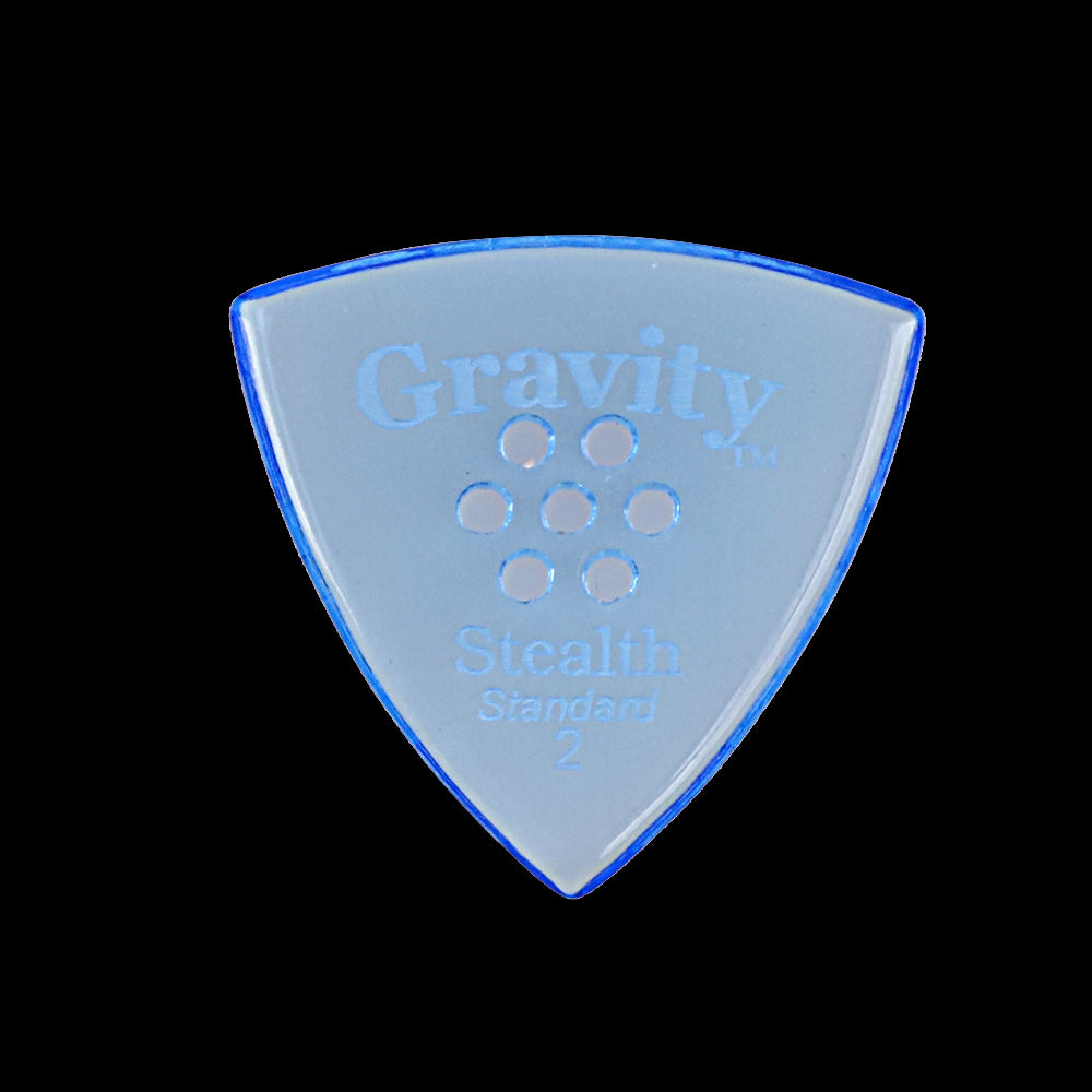 Gravity グラビティStealth Standardギターピック GSSS2PM blue 1枚入り