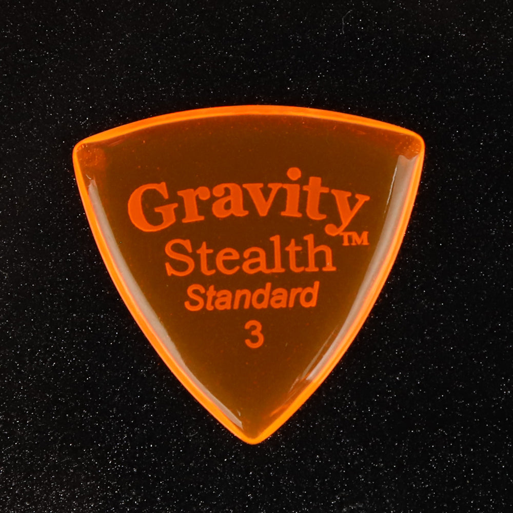 Gravity グラビティStealth Standardギターピック GSSS3P orange 1枚入り