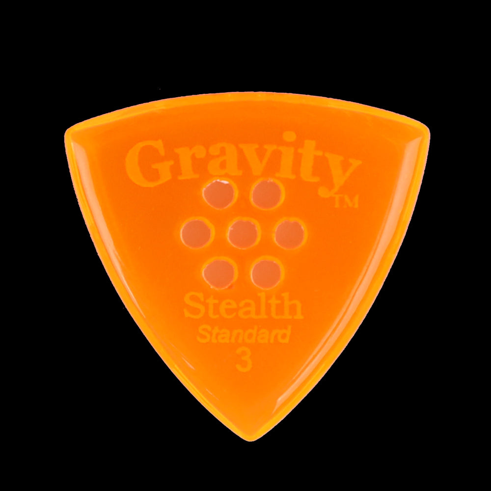 Gravity グラビティStealth Standardギターピック GSSS3PM orange 1枚入り
