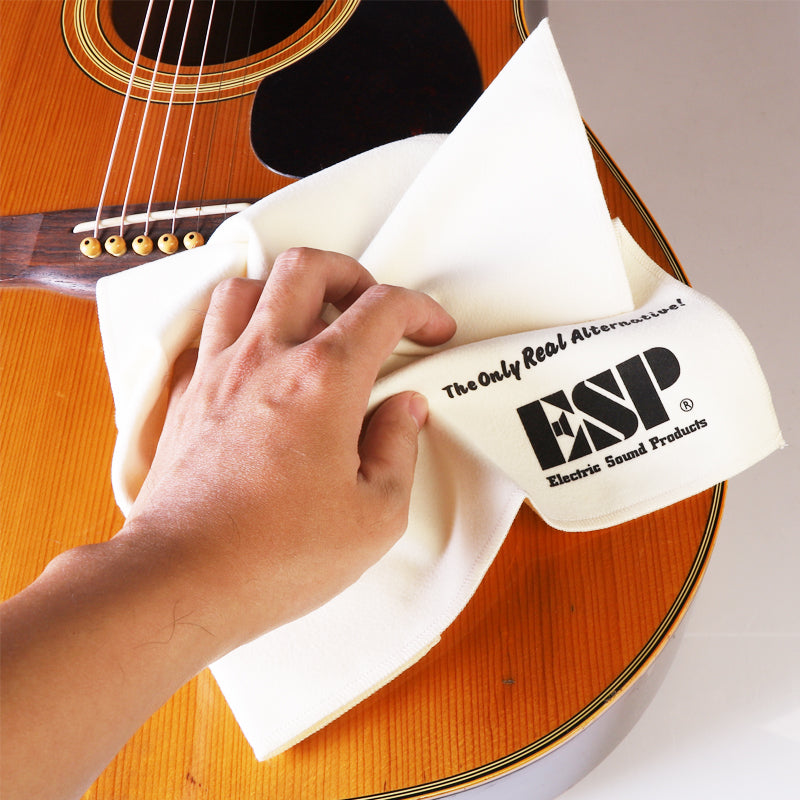 ESP CL-22 ギタークロス マイクロファイバー楽器用クリーニングクロス