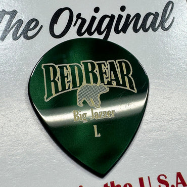 RED BEAR ピック Big Jazzer Light グリーンジャスパー