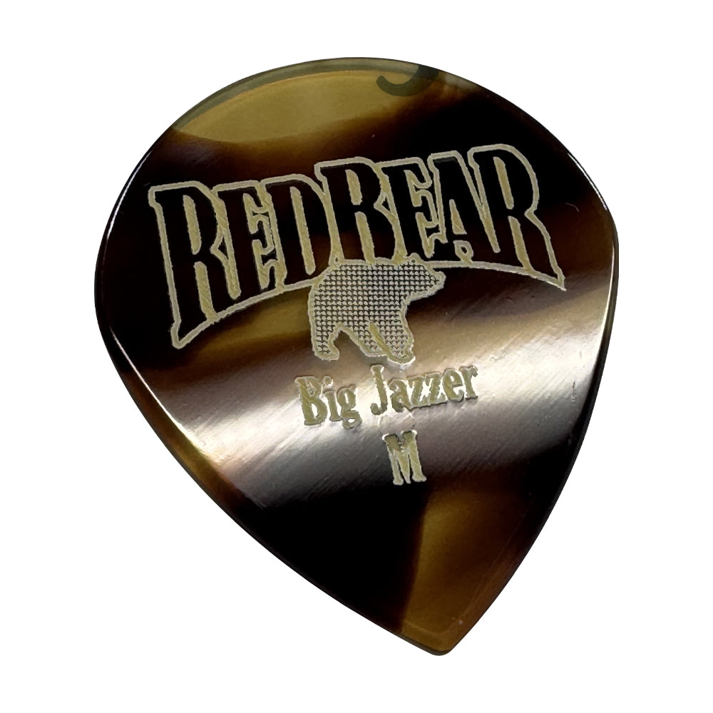 RED BEAR ピック Big Jazzer Medium タートルシェル タートルシェル調