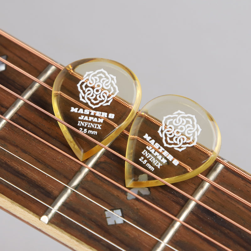 MASTER 8 JAPAN マスターエイトジャパン ギターピック IFM-TD250 ティアドロップ 極厚 2.5mm