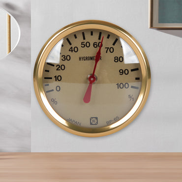 CRECER クレセル BP-65 湿度計 電池不要 壁掛け対応