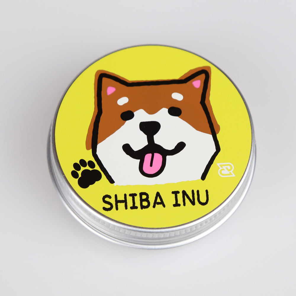 Daiking ギター ピックケース 柴犬 日本製 缶ケース
