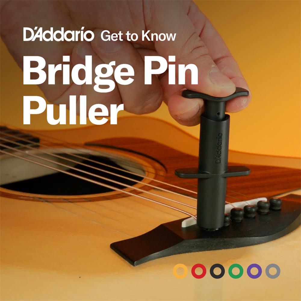 D'Addario PW-BPP-01 ブリッジピン抜き アコギ用