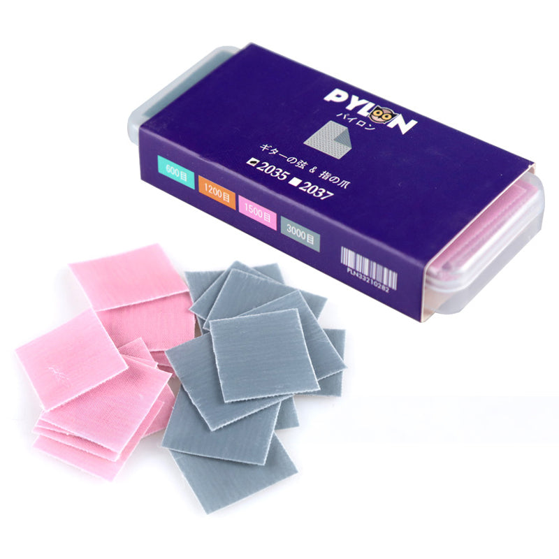 PYLON パイロン ギターリスト用サンドペーパー(爪磨き ギター弦用錆落とし)