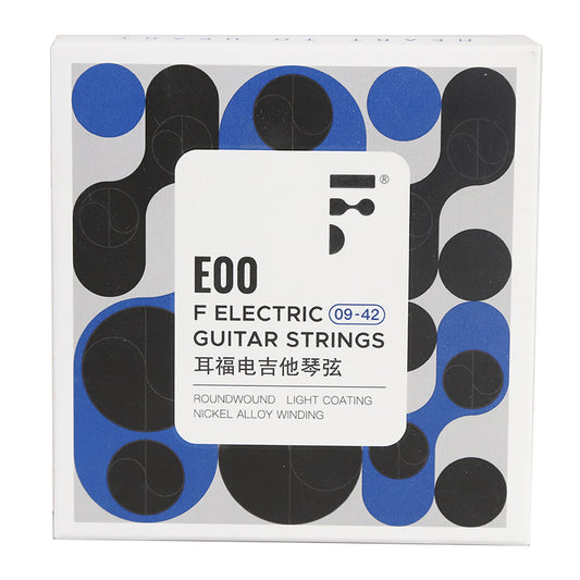 Fstrings エフ·ストリングス エレキギター弦 初心者向け ニッケル 防錆 コーティングエレクトリックギター弦 0942 009-042