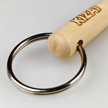 KIZAI キザイ QC0155 ドラムスティック型キーリング 1本入り