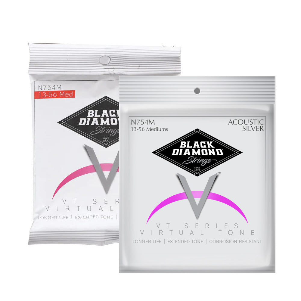 Black Diamond Strings ブラックダイヤモンド・ストリングス N754◯◯ アコースティックギター弦 シルバーメッキシリーズ