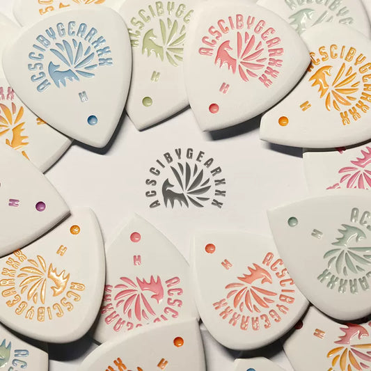 GearXXX(ギアエックス) 九尾狐 ギターピック 速弾き 滑り止め効果 ベースピック