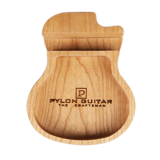 PYLON パイロン 木製ピック収納ボックス(スマホスタンド内蔵)