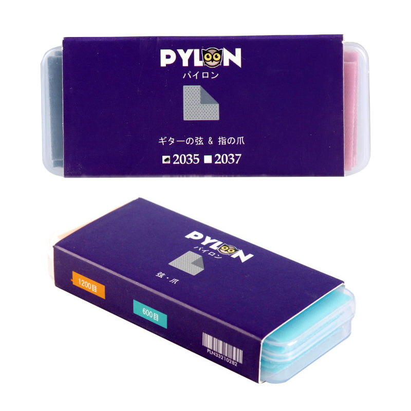 PYLON パイロン ギターリスト用サンドペーパー(爪磨き ギター弦用錆落とし)