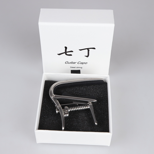 七丁(しちちょう) 圧力調節可能 メタル ギターカポ